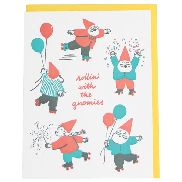 Gnomes Birthday Card