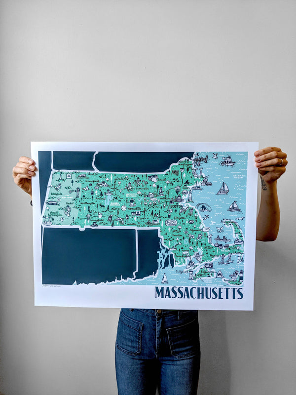 Massachusetts Print