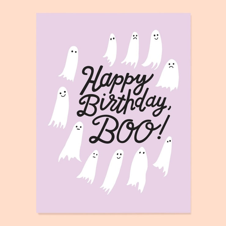 Birthday Boo Card