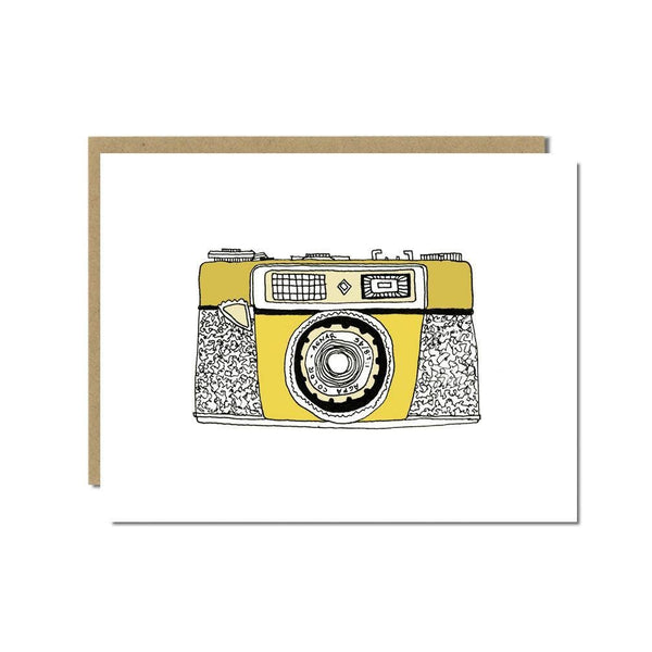 Agfa Optima Camera Greeting Card