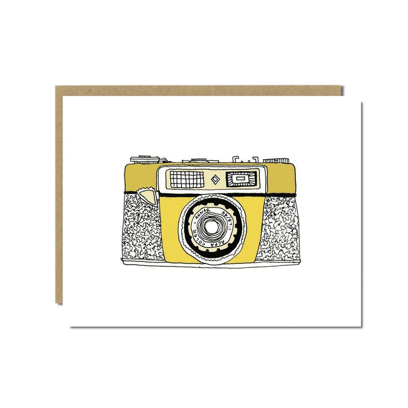 Agfa Optima Camera Greeting Card