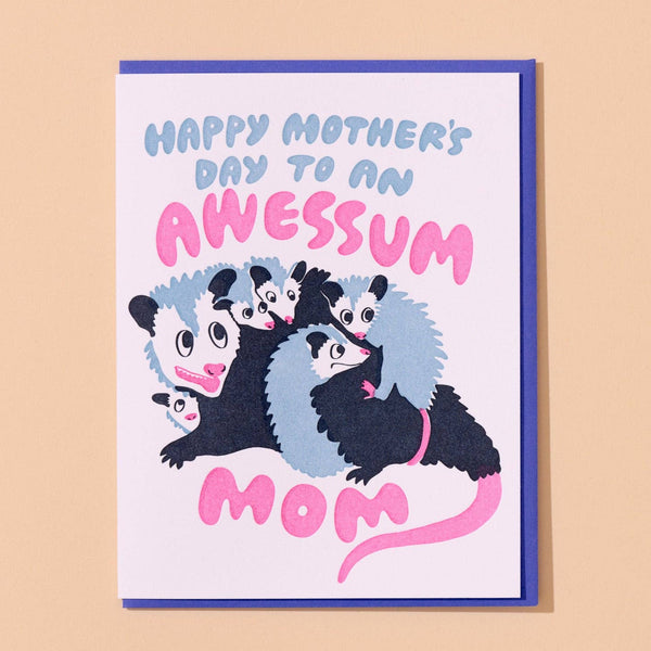 Awessum Possum Mother's Day Card