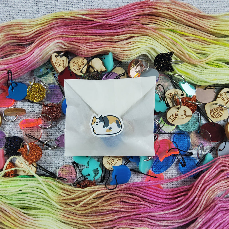 Cat Stitch Marker Mystery Grab Bag