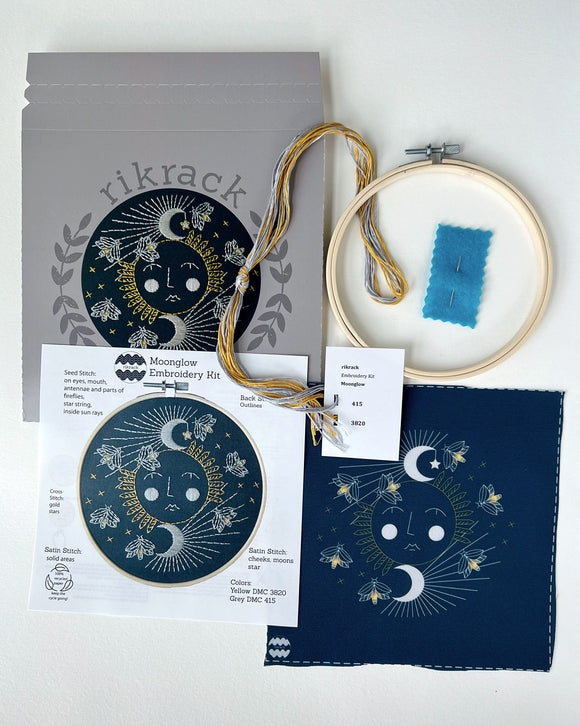 Moonglow Embroidery Kit | DIY
