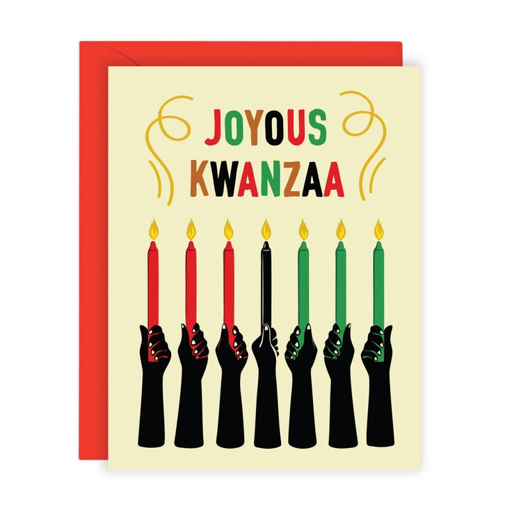 Joyous Kwanzaa Card