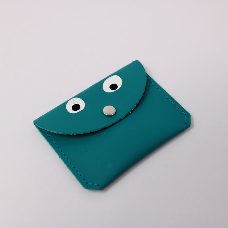 Googly Eye Coin Pouch | Teal