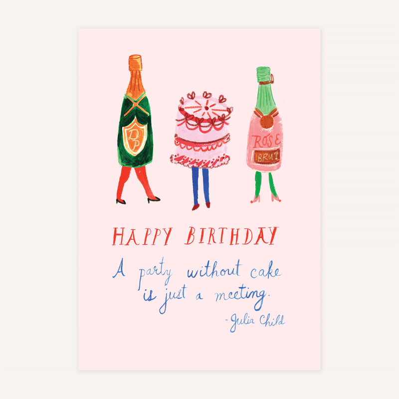 Dancing Champs - Birthday Greeting Card