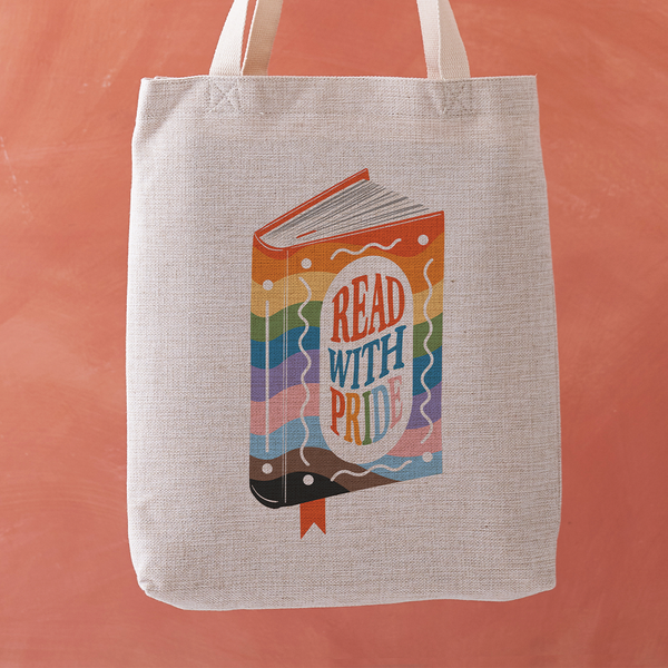 Read with Pride Tote Bag