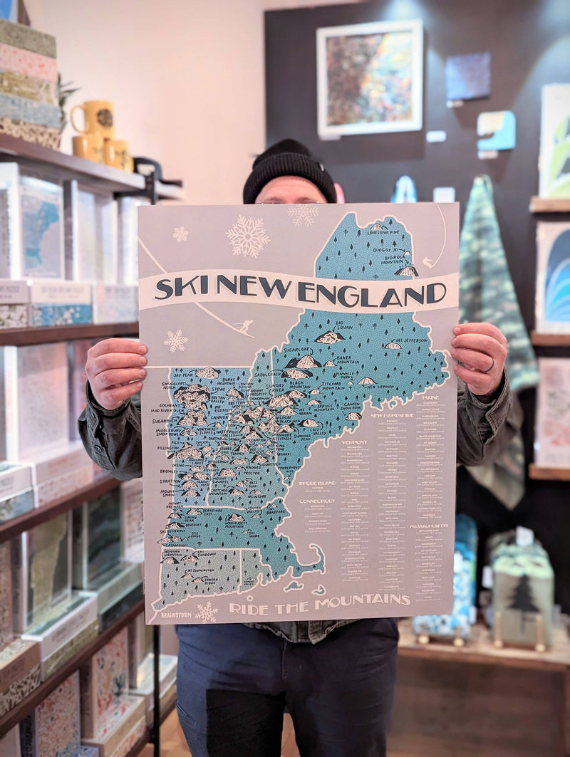 Ski New England Print
