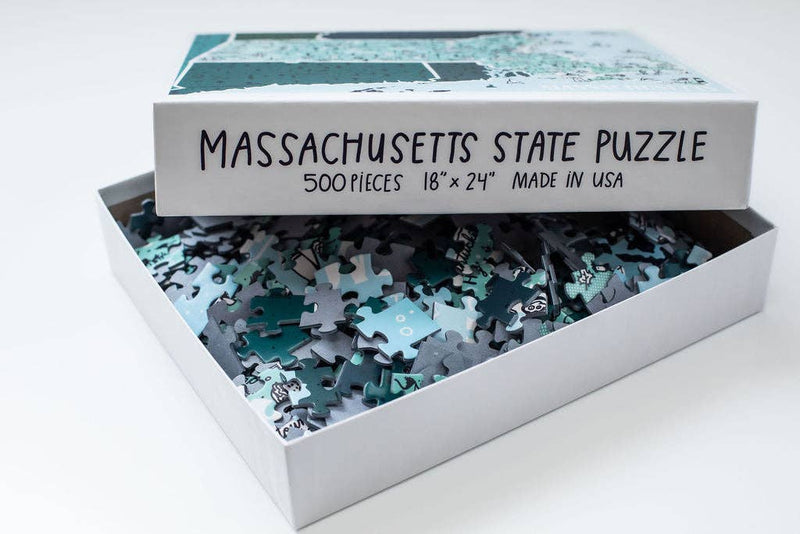 State of Massachusetts Puzzle