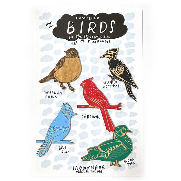 Eastern Birds Magnets - Set of 5