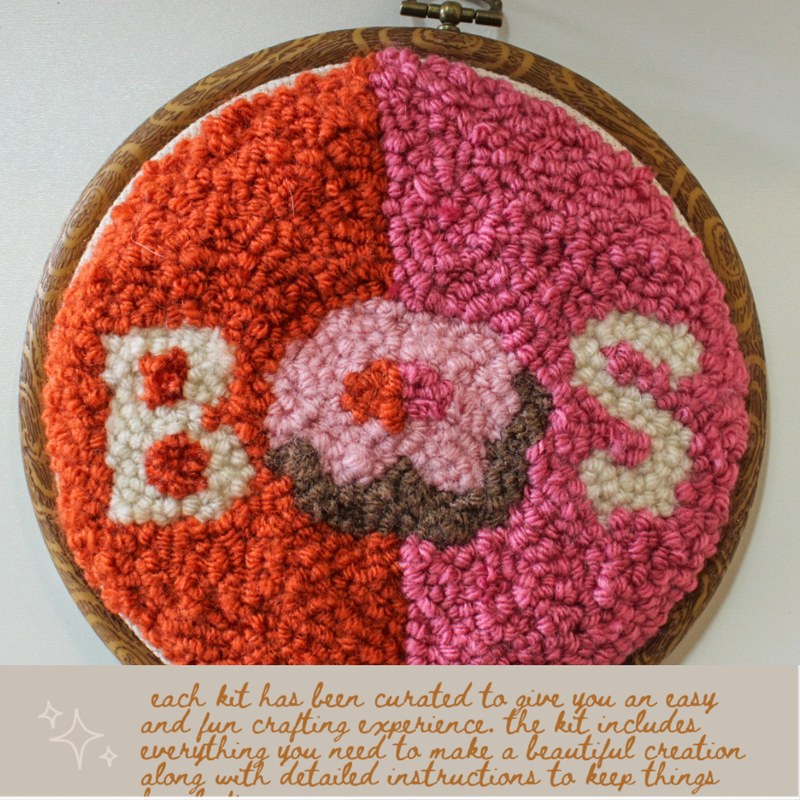 Dunkin' Donuts Beginner DIY Punch Needle Kit