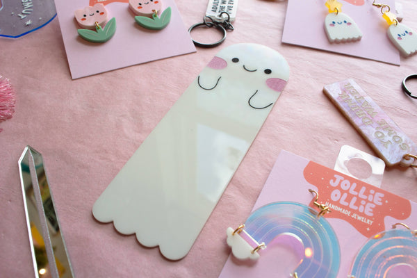 Ghost Acrylic Bookmark