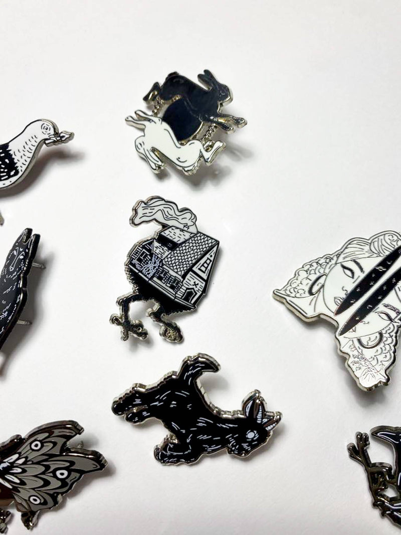 Baba Yaga Hard Enamel Pin