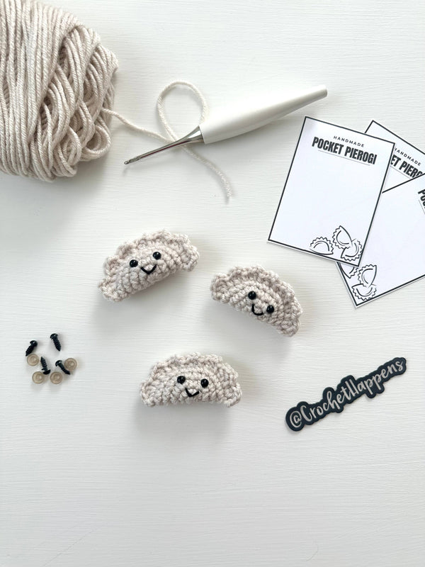 Crochet Pocket Pierogi