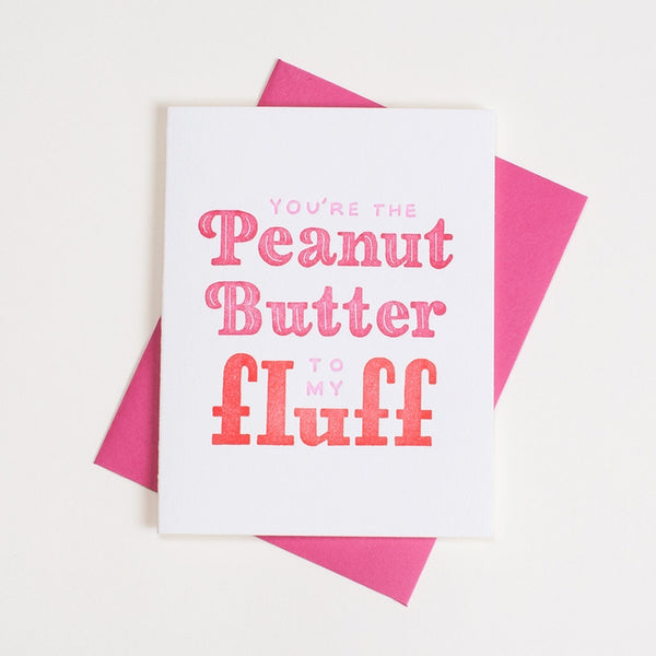Peanut Butter to My Fluff Card