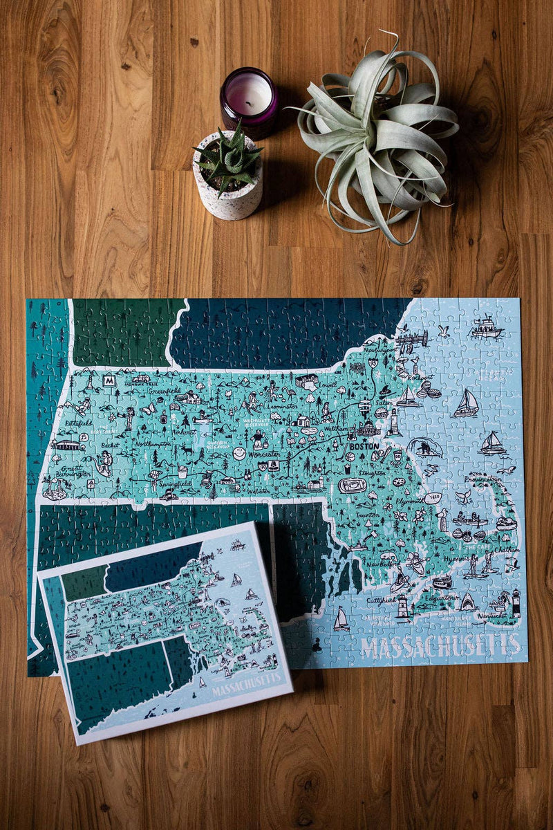 State of Massachusetts Puzzle
