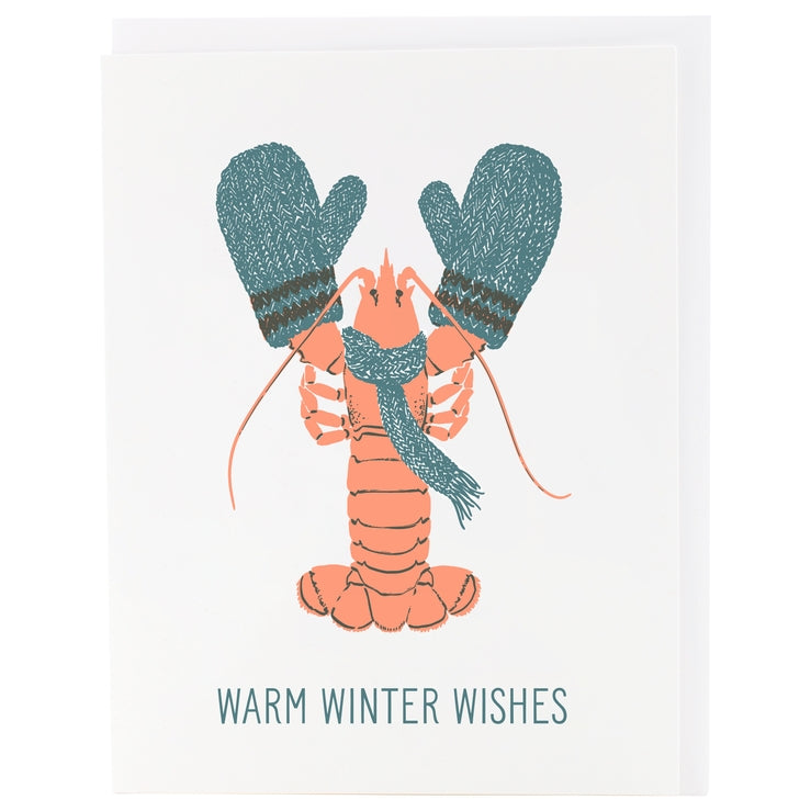 Holiday Lobster Card