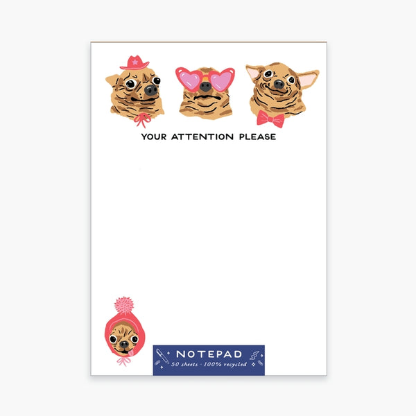 Attention Please Notepad