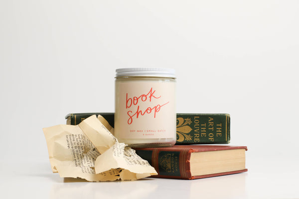 Book Shop - 8oz Soy Candle