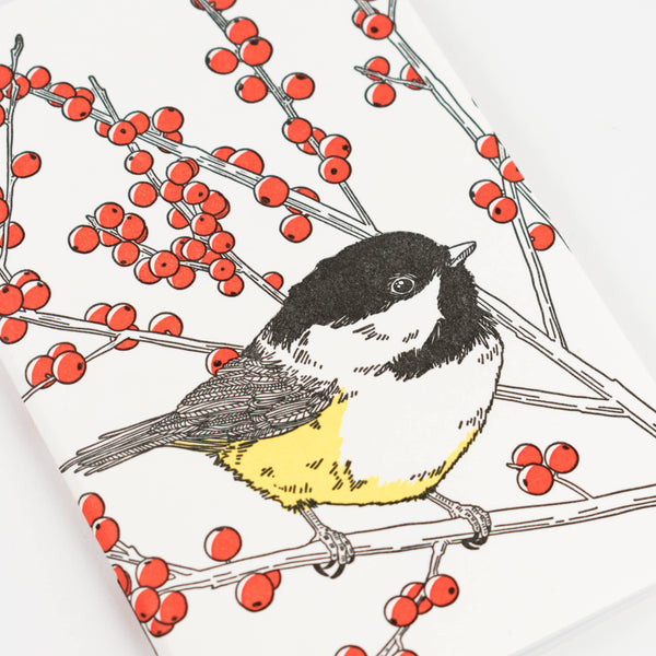 Black-capped Chickadee Pocket Notebook