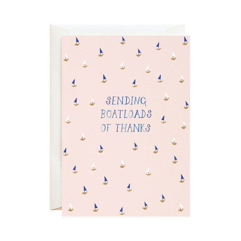 Boatloads - Thank You Greeting Card