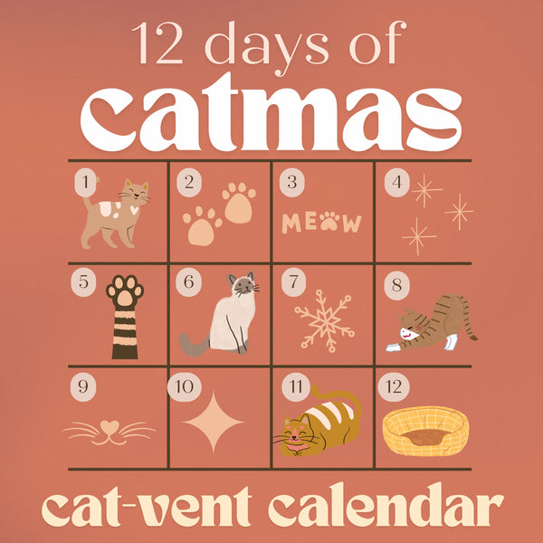 12 Days of Catmas Cat-vent Calendar