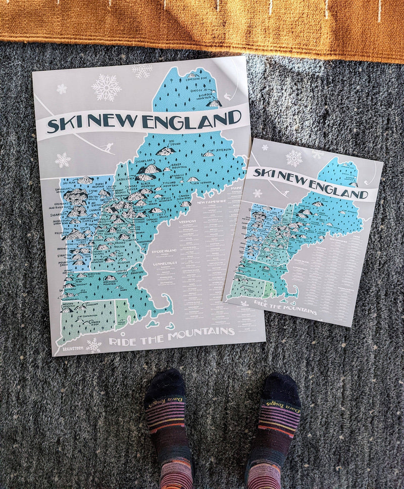 Ski New England Print