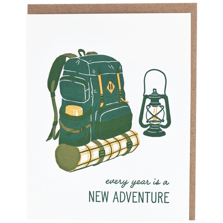 Every Year is a New Adventure Card