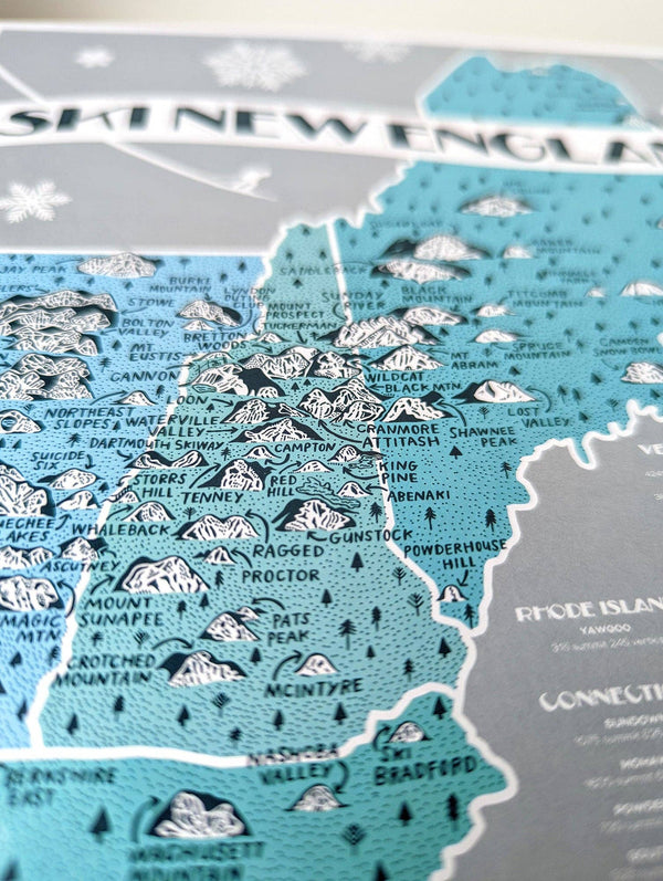 Ski New England Print