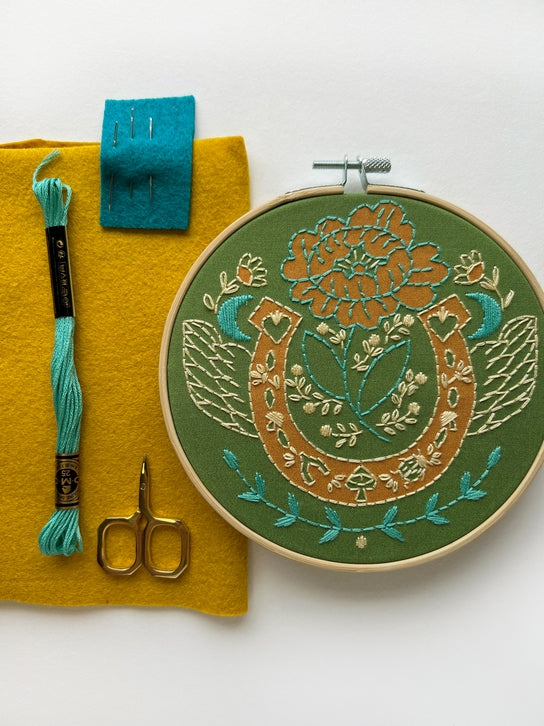Lucky Embroidery Kit | DIY