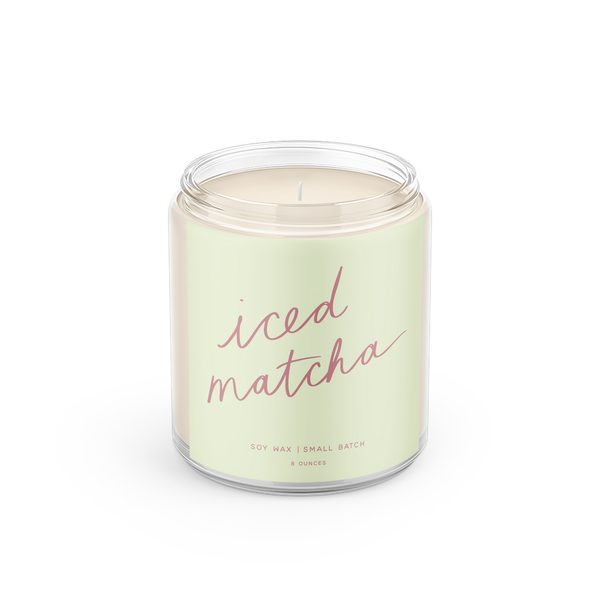 Iced Matcha - 8 oz Soy Candle
