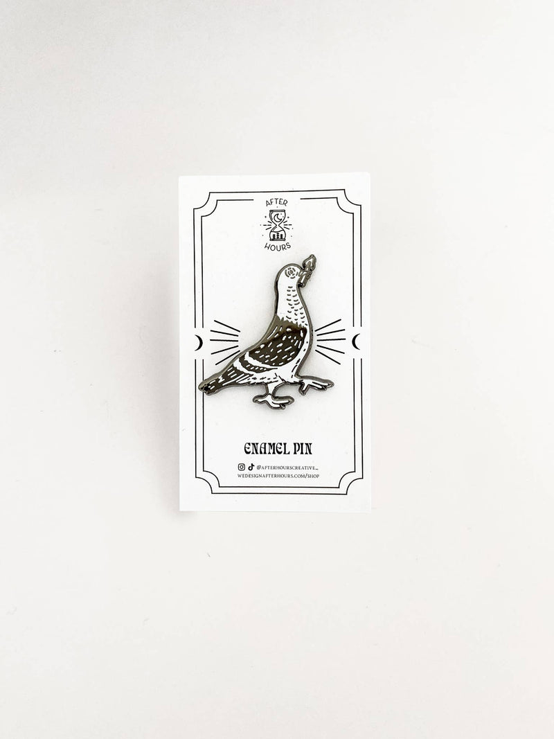 Pigeon Hard Enamel Pin