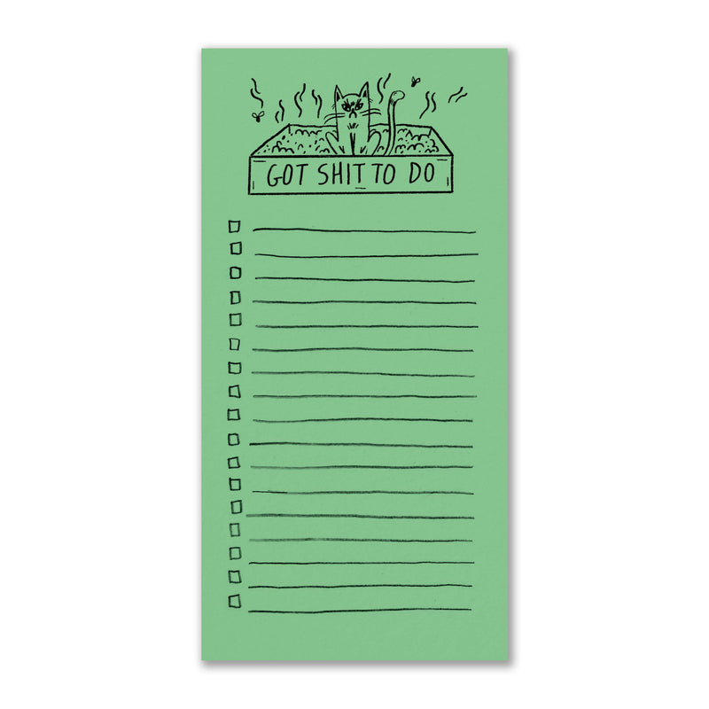 Sh*t to Do - Snitty Kitty Notepad