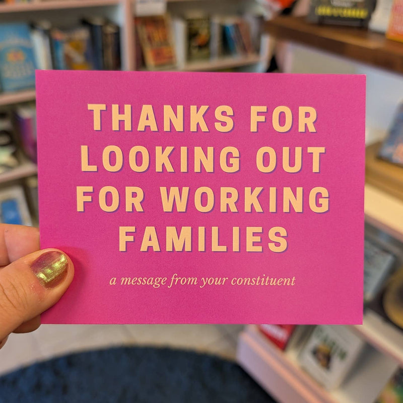 Write Your Representatives Postcards