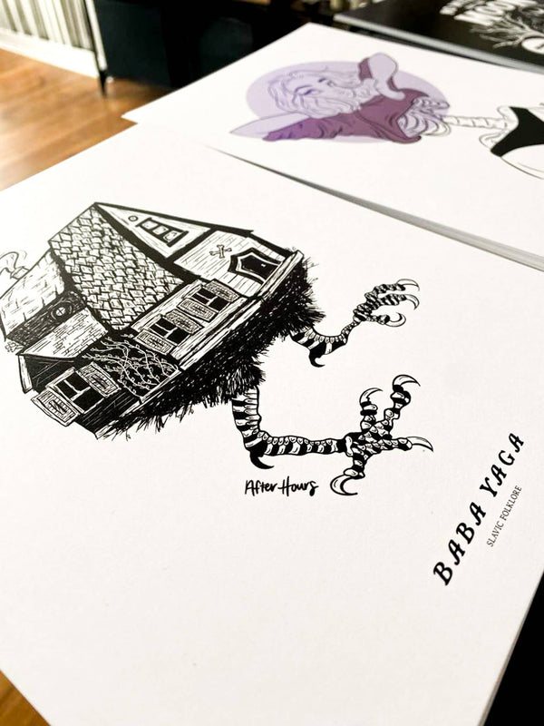 Baba Yaga 8x10 Print