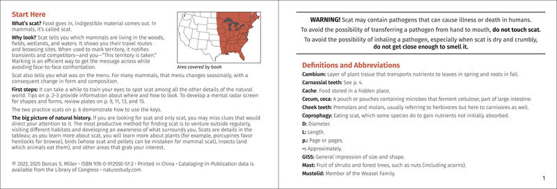 Scat Finder Pocket Guide