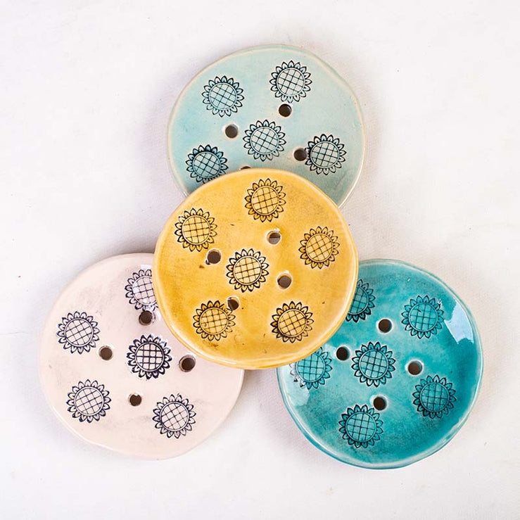 Ceramic Circle Soap Dish