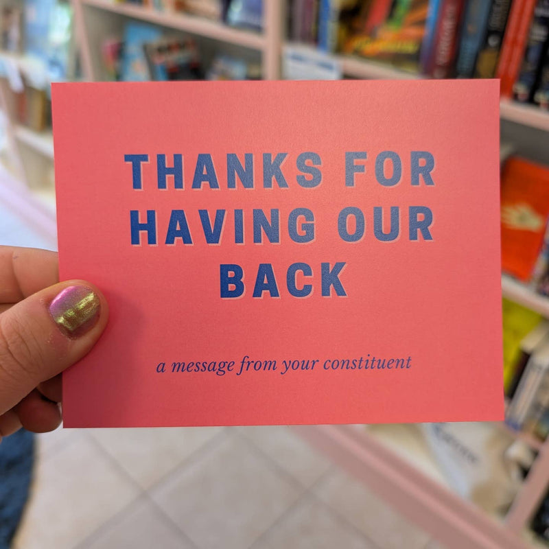 Write Your Representatives Postcards