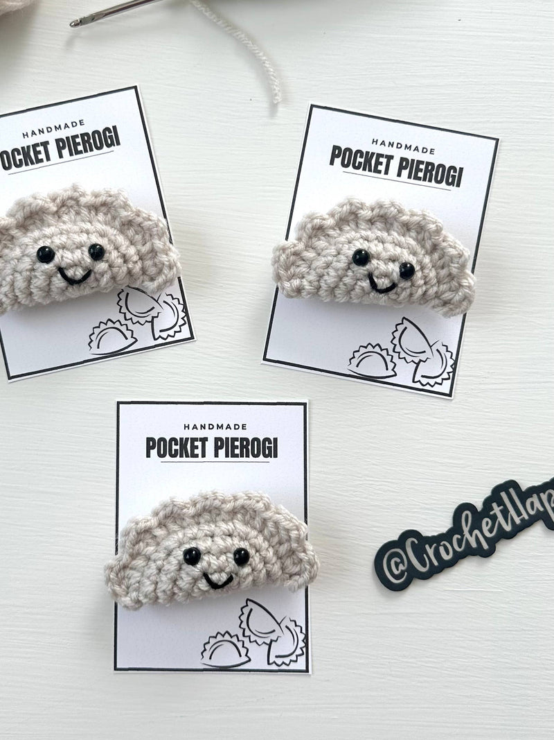 Crochet Pocket Pierogi
