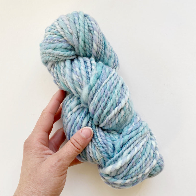 Mermaid Hand-Spun Bulky Merino Wool Yarn