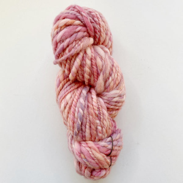 Sunset Hand-Spun Bulky Targhee Wool Yarn