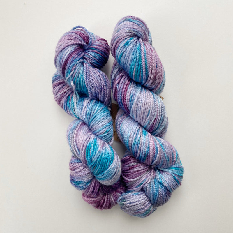 Mermaid Tails Hand-Dyed Merino Worsted Weight Yarn