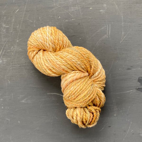 Autumn Hues Hand-spun Bulky Targhee Wool Yarn