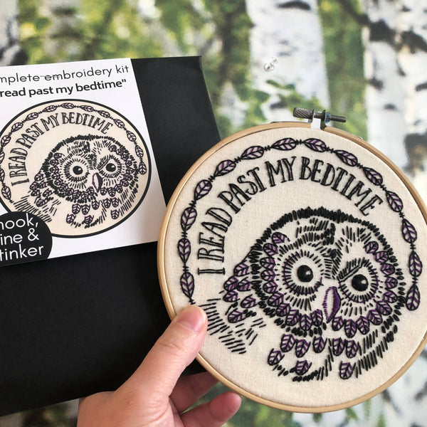 Garden Cat Embroidery Kit  DIY – Islay's Terrace Studio & Shop