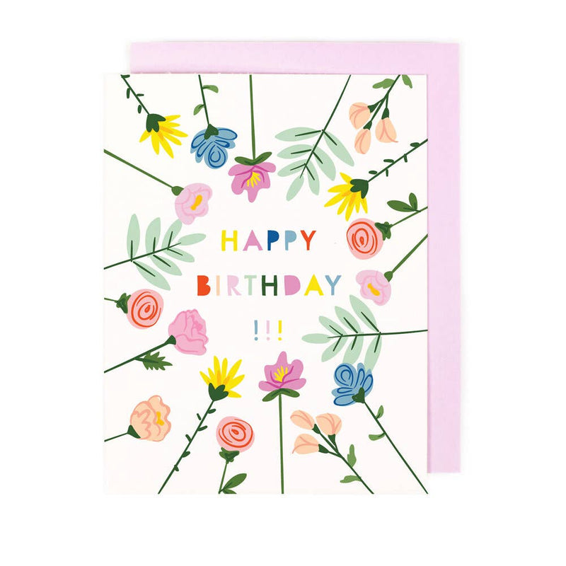 Blooming Birthday greeting Card