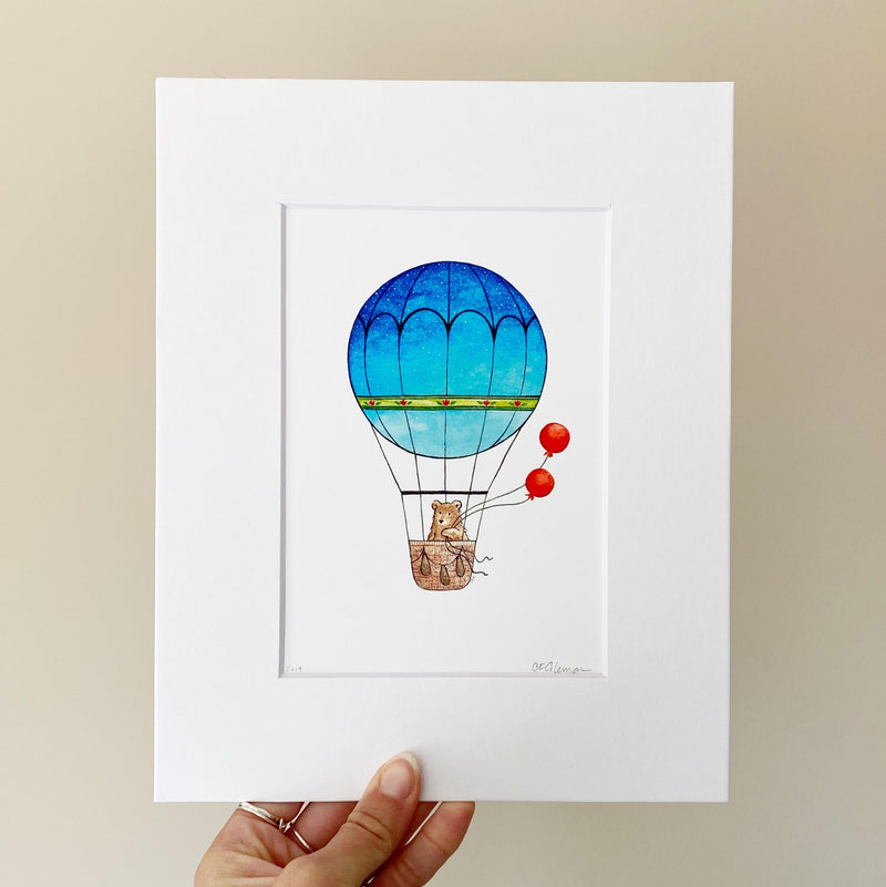 balloon art print