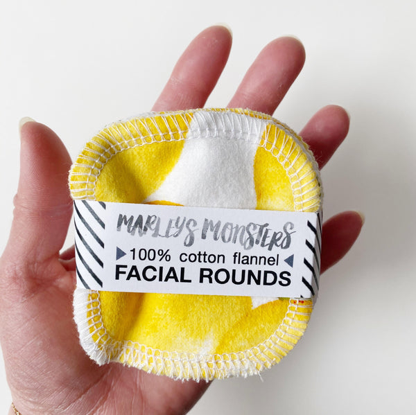 Eco-Friendly Facial Rounds - Lemons
