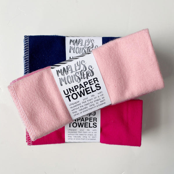 Eco-Friendly Unpaper Towels - Multi-Color