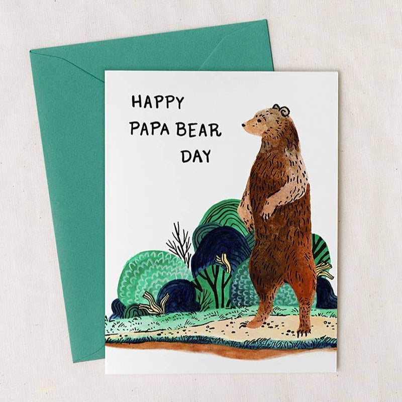 Happy Papa Bear Day Card